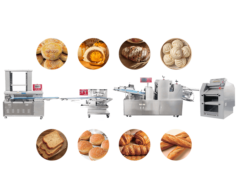 ST-868 Automatisk brødformingsmaskin